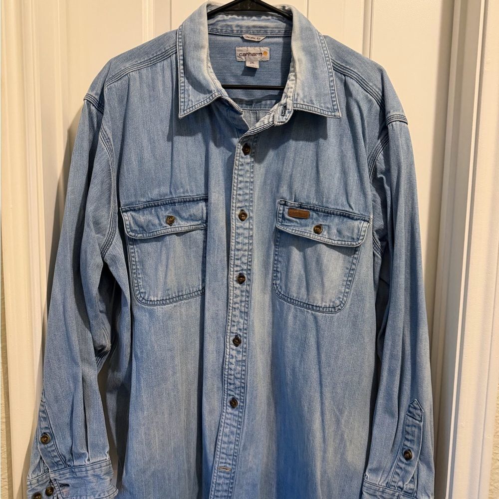 Carhartt Light Blue Original Fit Shirt